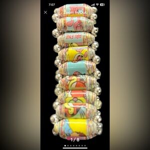 Vintage 1990’s Garfield comic book bracelet